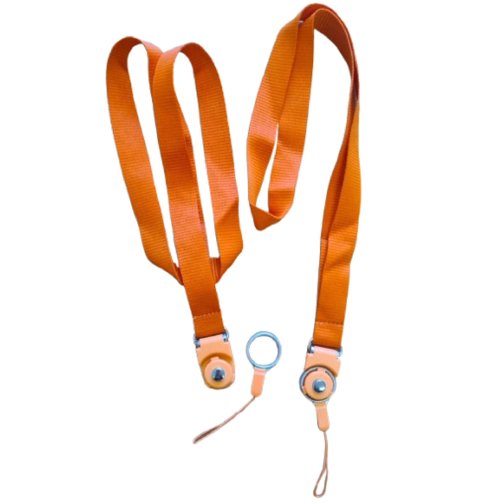 Lanyard Naranjo porta-celular