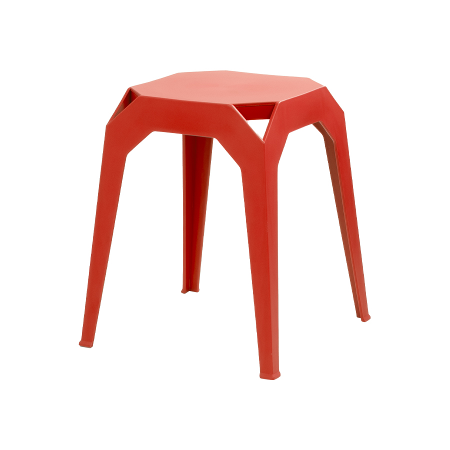 Piso apilable de plástico rígido 