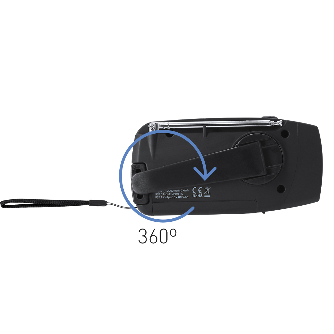 Radio Emergencia Multifunción Cartney